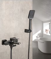 Смеситель для ванны Frap H62-9 F3262-9 Оружейная сталь — фото 2, Смеситель для ванны