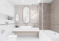 Керамическая плитка Laparet Statuario белый 08-00-00-2465 настенная 20х40 см — фото 3, Керамическая плитка