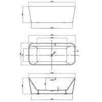 Акриловая ванна Vincea 170x80 VBT-401-1700MW без гидромассажа — фото 5, Акриловые ванны
