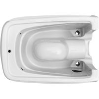 Унитаз биде Allen Brau Liberty 2 4.33009.20 подвесной Белый без сиденья — фото 20, Подвесные унитазы