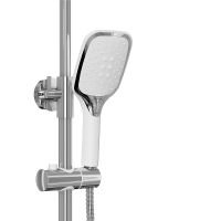 Душевая система Grossman Alba 500.K35.06.100/000 Хром Белая — фото 5, Душевые стойки