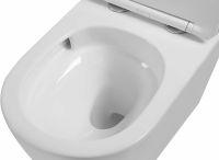 Унитаз Vincea Globo VT1-14T подвесной Белый с сиденьем Микролифт — фото 5, Унитазы