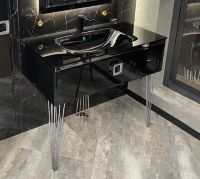 Товар: Тумба под раковину Boheme Armadi Art Lucido 100 770-100-B подвесная Черный глянец - фото 2 Тумба под раковину Boheme Armadi Art Lucido 100 770-100-B подвесная Черный глянец — фото 2, Мебель для ванной