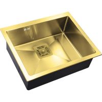 Кухонная мойка ZorG Bronze SZR-5844 BRONZE Бронза — фото 1, Кухонные мойки