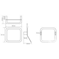 Товар: Кольцо для полотенец Bemeta Organic Black 167104390 Черное матовое - фото 2 Кольцо для полотенец Bemeta Organic Black 167104390 Черное матовое — фото 2, Полотенцедержатели