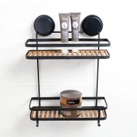 Товар: Полка корзина Fixsen Magic Wood FX-930B-2 Черная матовая Дерево - фото 2 Полка корзина Fixsen Magic Wood FX-930B-2 Черная матовая Дерево — фото 2, Полки для ванной и душа