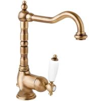 Смеситель для раковины Cezares Elite ELITE-LSM2-02-Bi Бронза — фото 1, Смесители для раковины