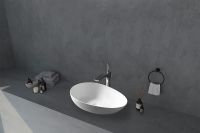 Раковина-чаша Abber Stein 60 AS2615 Белая матовая — фото 3, Раковины накладные