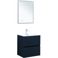 Тумба под раковину Aquanet Джейн 60 313300 подвесная Маренго — фото 9, Тумбы под раковину