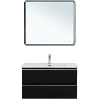 Товар: Тумба под раковину Aquanet Вега 90 329598 подвесная Черная - фото 9 Тумба под раковину Aquanet Вега 90 329598 подвесная Черная — фото 9, Тумбы под раковину