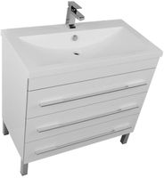 Товар: Тумба с раковиной Aquanet Верона 90 212872 Белая - фото 3 Тумба с раковиной Aquanet Верона 90 212872 Белая — фото 3, Тумбы с раковиной