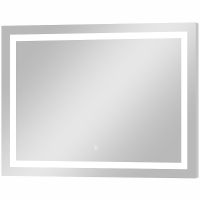 Зеркало Континент Rimini 1000х700 ЗЛП1404 с подсветкой с сенсорным выключателем — фото 3, Зеркала в ванную комнату