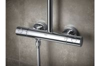 Душевая система Grohe Tempesta Cosmopolitan 26670000 с термостатом Хром — фото 13, Душевое оборудование. Душевая программа