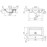 Товар: Тумба с раковиной Cersanit Melar 50 64761 Белая - фото 11 Тумба с раковиной Cersanit Melar 50 64761 Белая — фото 11, Мебель для ванной