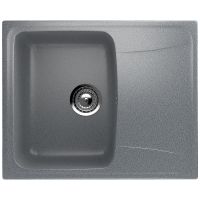 Кухонная мойка Ulgran Classic U-201-309 Темно-серая — фото 1, Кухонные мойки