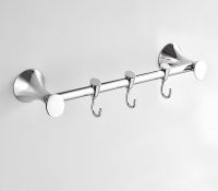 Товар: Вешалка для полотенец Frap F35 F3515-3 Хром - фото 2 Вешалка для полотенец Frap F35 F3515-3 Хром — фото 2, Крючки для полотенец