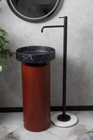 Товар: Раковина-чаша Boheme Corian 40 801-NM Nero Marquina - фото 3 Раковина-чаша Boheme Corian 40 801-NM Nero Marquina — фото 3, Раковины