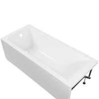 Товар: Акриловая ванна Aquanet Alessa 180x70 333073 без гидромассажа - фото 3 Акриловая ванна Aquanet Alessa 180x70 333073 без гидромассажа — фото 3, Ванны