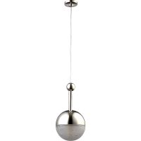 Подвесной светильник Crystal Lux Truena SP1 Nickel Прозрачный Никель — фото 1, Подвесные светильники