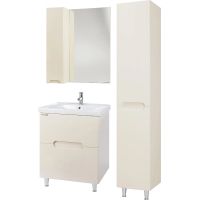 Шкаф пенал Bellezza Андрэа 35 R 4629004711079 Бежевый — фото 2, Мебель для ванной