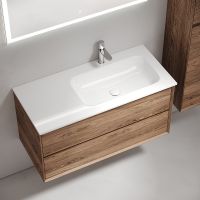 Товар: Тумба под раковину Sancos Marmi 2.0 100 R MR2.0100RECH подвесная Дуб чарльстон - фото 5 Тумба под раковину Sancos Marmi 2.0 100 R MR2.0100RECH подвесная Дуб чарльстон — фото 5, Тумбы под раковину