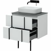 Тумба под раковину Allen Brau Reality 70 1.32004.WM подвесная Белая матовая — фото 13, Тумбы под раковину