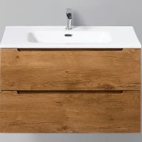 Тумба под раковину BelBagno Etna 80 ETNA-800-2C-SO-RN-P подвесная Rovere Nature — фото 1, Тумбы под раковину