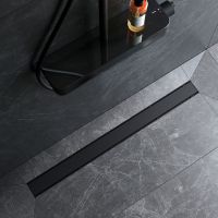 Душевой лоток AM.PM PrimeFlow 90 с Черной матовой решеткой / под плитку Tile арт-W02SC-U11-090-04BM — фото 15, Душевые лотки