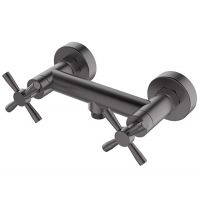 Смеситель для душа Orange Mia M34-200Gr Графит — фото 1, Смеситель для душа