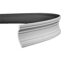 Карниз гибкий Европласт 1.50.168 2000x119x120 мм арт-1.50.168 (гибкий) — фото 1, Карнизы