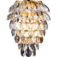 Настенный светильник Crystal Lux Charme AP3 Gold Transparent Прозрачный Золото — фото 1, Светильники