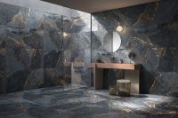 Керамогранит Realistik Thea Black Grit Granula 60х120 см — фото 9, Керамогранит