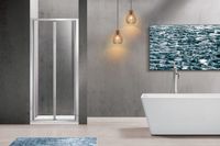 Товар: Душевая дверь Vincea Garda 90 VDB-1G900CL профиль Хром стекло прозрачное - фото 3 Душевая дверь Vincea Garda 90 VDB-1G900CL профиль Хром стекло прозрачное — фото 3, Душевые двери в нишу