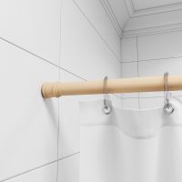 Товар: Карниз для ванной Milardo 015A200M14 Бежевый - фото 3 Карниз для ванной Milardo 015A200M14 Бежевый — фото 3, Карнизы для ванной