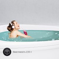 Акриловая ванна AM.PM Like 170x110 L W80A-170L110W-A без гидромассажа — фото 7, Акриловые ванны