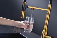 Смеситель для кухни Paulmark Magneto One Ma213188-BG Брашированное золото — фото 6, Смесители для кухни