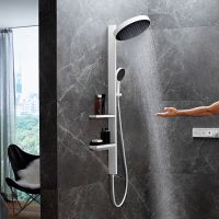 Товар: Душевая система Hansgrohe Rainfinity 26842700 Белый матовый - фото 2 Душевая система Hansgrohe Rainfinity 26842700 Белый матовый — фото 2, Душевые стойки