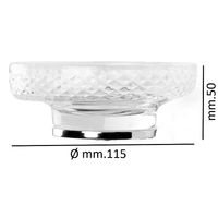 Мыльница Boheme Aura 10251-CR Хром — фото 3, Мыльницы