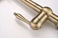 Смеситель для кухни Paulmark Retro Re213226-BR Бронза — фото 11, Смесители