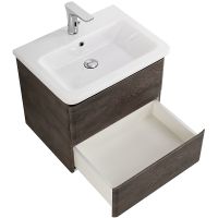 Тумба под раковину BelBagno 50 ALBANO-CER-500-2C-SO-RNG подвесная Robere Nature Grigio — фото 6, Тумбы под раковину