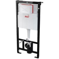 Комплект унитаза Ceruttispa Orlter Aria Tornado CT9955 с инсталляцией Alcaplast Sadromodul AM101/1120-3:1 RU M71-0001 с сиденьем Микролифт и клавишей смыва Хром — фото 5, Комплекты унитаз + инсталляция