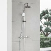 Душевая система Ideal Standard Idealrain Eco Evo A6943AA Хром — фото 2, Душевые стойки