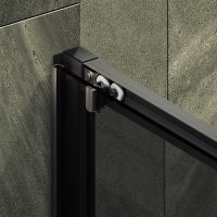 Товар: Душевая дверь Maybah Glass MGD-1284-6 1200x1950 раздвижная профиль Черный стекло графитовое - фото 6 Душевая дверь Maybah Glass MGD-1284-6 1200x1950 раздвижная профиль Черный стекло графитовое — фото 6, Душевые двери в нишу