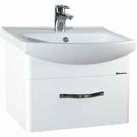 Тумба под раковину Bellezza Анкона 60 4639609090011 подвесная Белая — фото 1, Тумбы под раковину