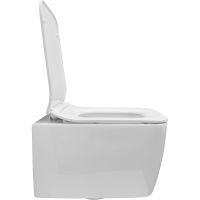 Унитаз Allen Brau Liberty 2 4.33007.20 подвесной Белый без сиденья — фото 16, Подвесные унитазы