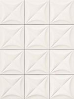 Керамогранит Marca Corona 4D Flower White 20х20 см — фото 1, Керамическая плитка