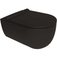 Унитаз биде Bien Vokha MDKA052N1VP1B7000 подвесной Черный матовый — фото 1, Унитазы