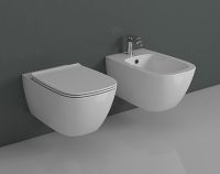 Товар: Биде Globo Genesis GNS09.BI*1 подвесное Белое - фото 2 Биде Globo Genesis GNS09.BI*1 подвесное Белое — фото 2, Биде