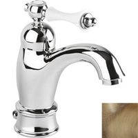 Смеситель для раковины Cezares Margot MARGOT-LSM1-A-02-Bi Бронза/белый — фото 1, Смесители для раковины