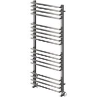 Водяной полотенцесушитель Terminus Берн П18 500х1200 4670078513427 Хром, нижнее подключение, G 1/2" ВР, с комплектом вентилей — фото 1, Водяные полотенцесушители